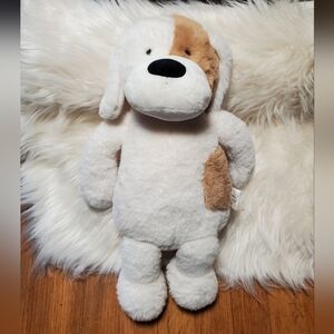 Plush Dog Stuffed Animal With Ceramic Bead Pouch for Heating